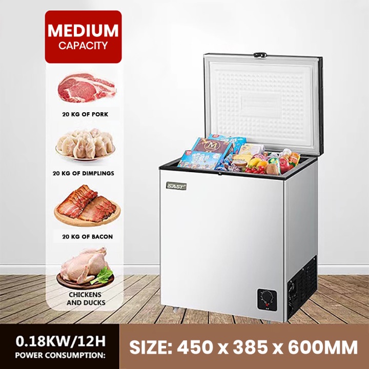 Multifunction Chest Freezer Cooler Refrigerator Mini Freezer Upright Freezer Lazada PH