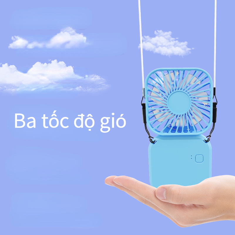 Quạt cầm tay USB quạt nhỏ treo cổ quạt nhỏ quạt cầm tay