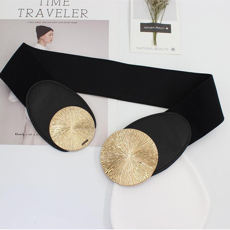 Wide%20Elastic%20Waist%20Belt%20Ladies%20Retro%20Fashion%20Cinch%20Stretchy%20Stylish%20PU%20Leather%20Waistband%20for%20Women%20Waist%20Belt%20Clothing%20Accessories%20Party%20Decoration%20Huiye%20-%20Image%205