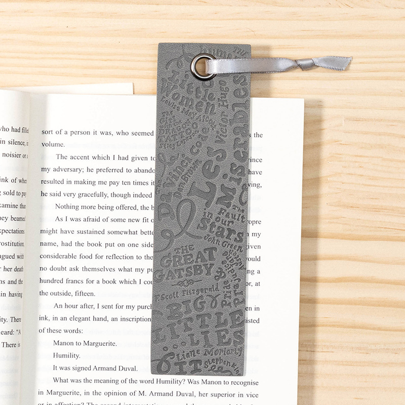 Mini Corner Page Marker Teacher Gift Bookmark Student Reading Labels Creative Bookmarks Leather Bookmark