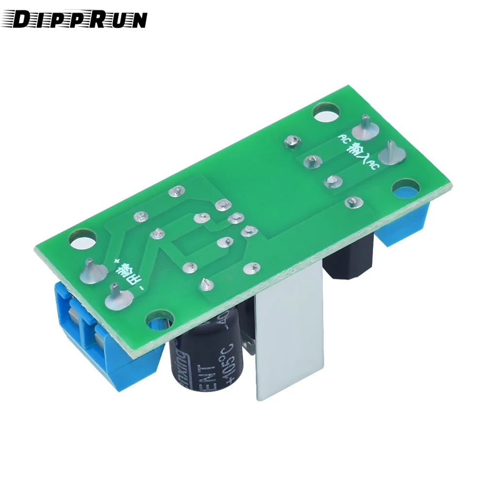 DIPPRUN LM7805 LM7809 LM7812 DC/AC Three Terminal Voltage Regulator Power Module 5V 9V 12V Output Max 1.2A