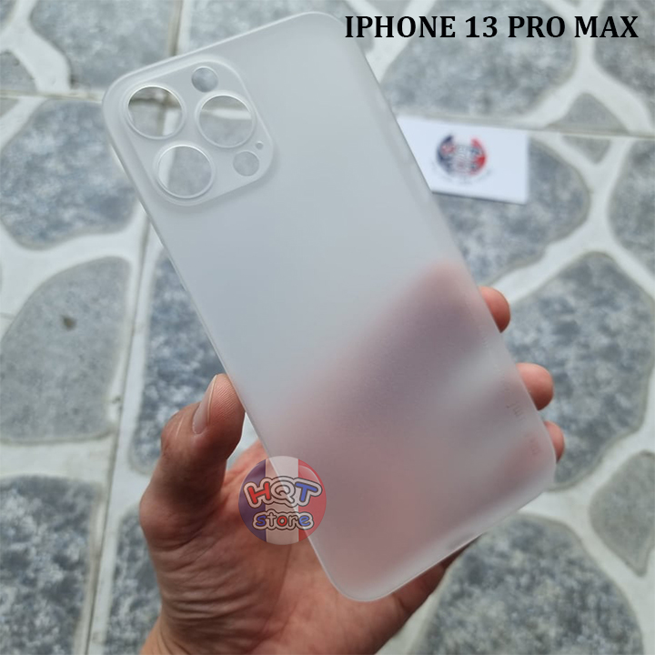 Ốp lưng siêu mỏng memumi 0.3mm cho iphone 13 pro max / 13 pro