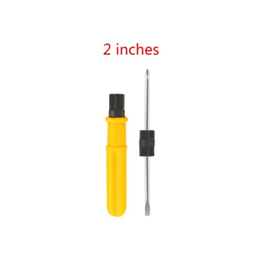 Screwdriver Dual-purpose Screwdriver 2 Sides Double Head Slotted Cross Screwdrivers Remover Repair Tools