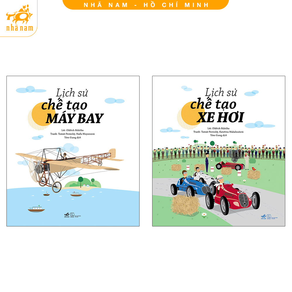 Sách - Lịch Sử Chế Tạo Máy Bay (Nhã Nam HCM)