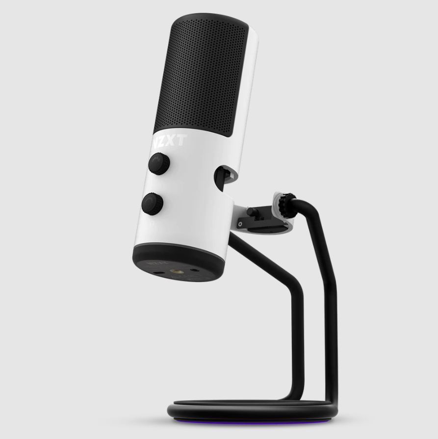 Microphone NZXT Capsule (Black/White) - Hàng Chính Hãng