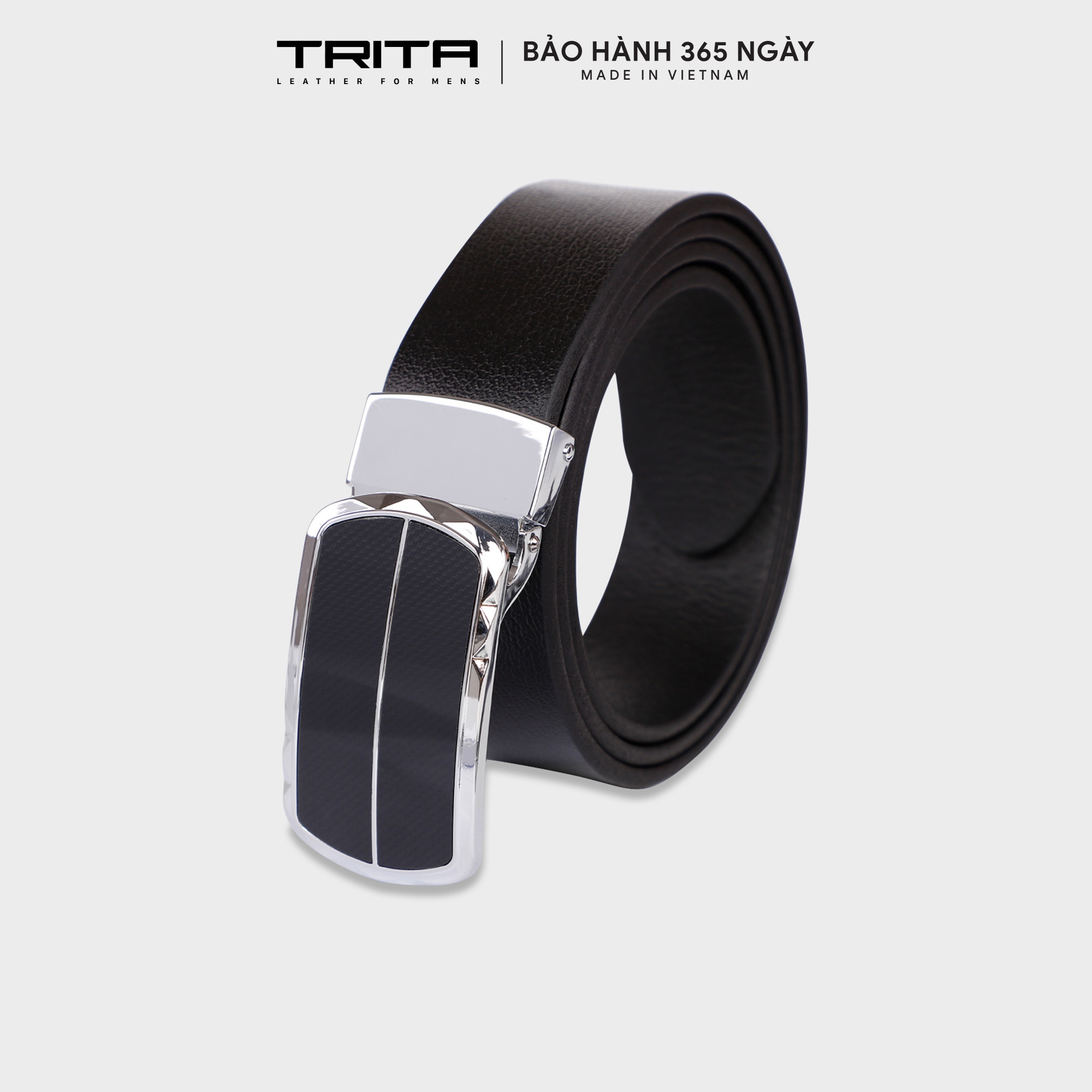 Thắt lưng nam thời trang da bò thật TRITA RTL022