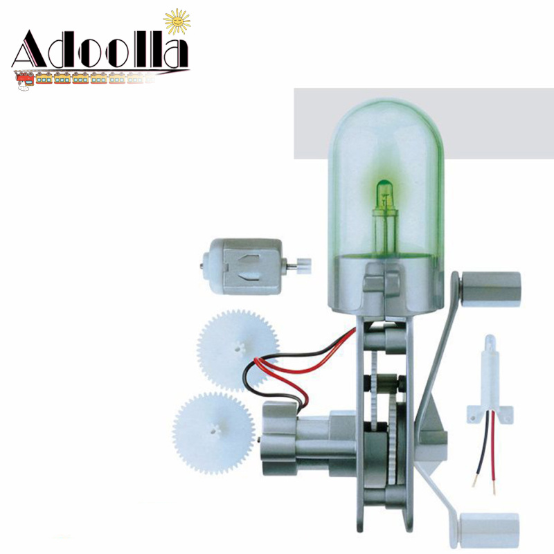 [Ready Stock] Eco-friendly DIY Torch Hand Operate Assembly Model Space ...