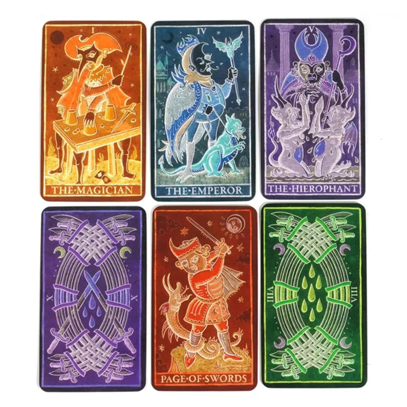 12x7 Cm Trionfi Della Luna Full Spectrum Tarot
