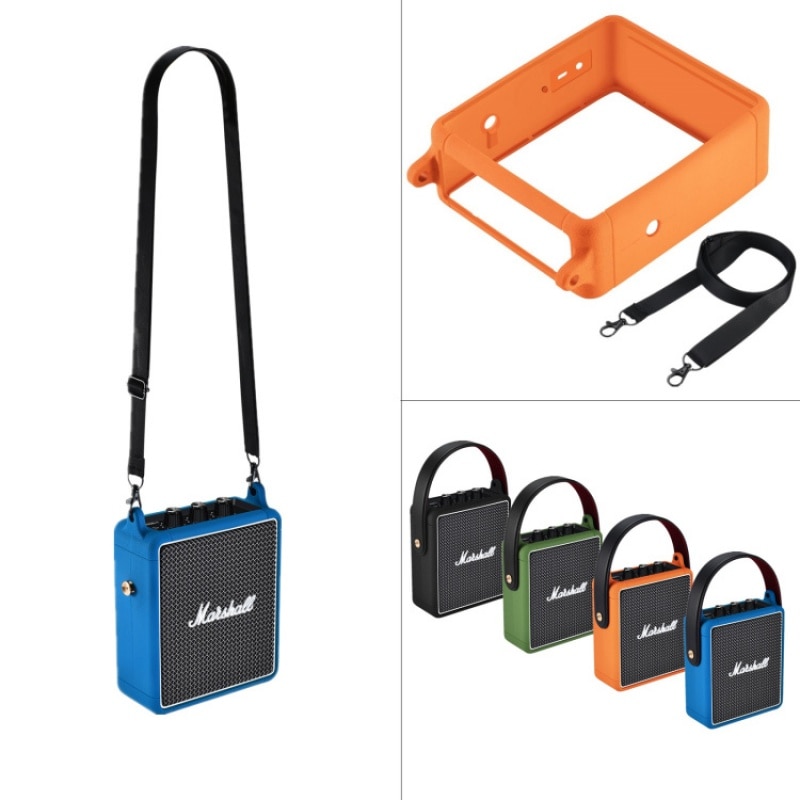 Protective Case Suitable For Marshall Stockwell II Speaker Storage Bag Second Generation Audio Silicone Protective Cover