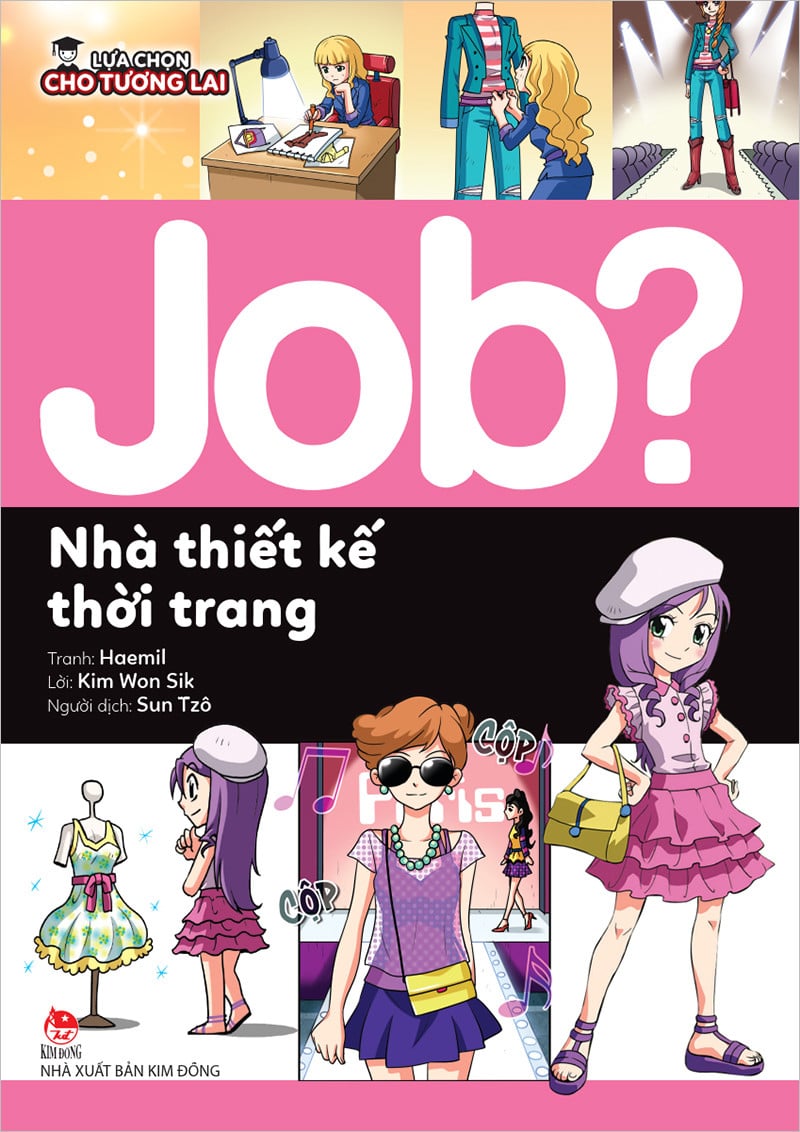 Sách - combo lựa chọn cho tương lai : job ? - kim đồng