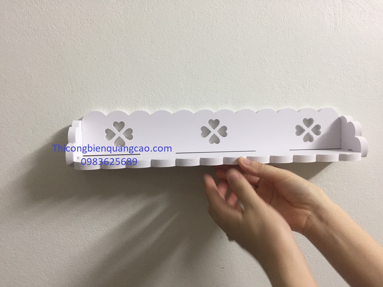 Combo set 3 kệ nail để sơn móng - Dài 60 cm