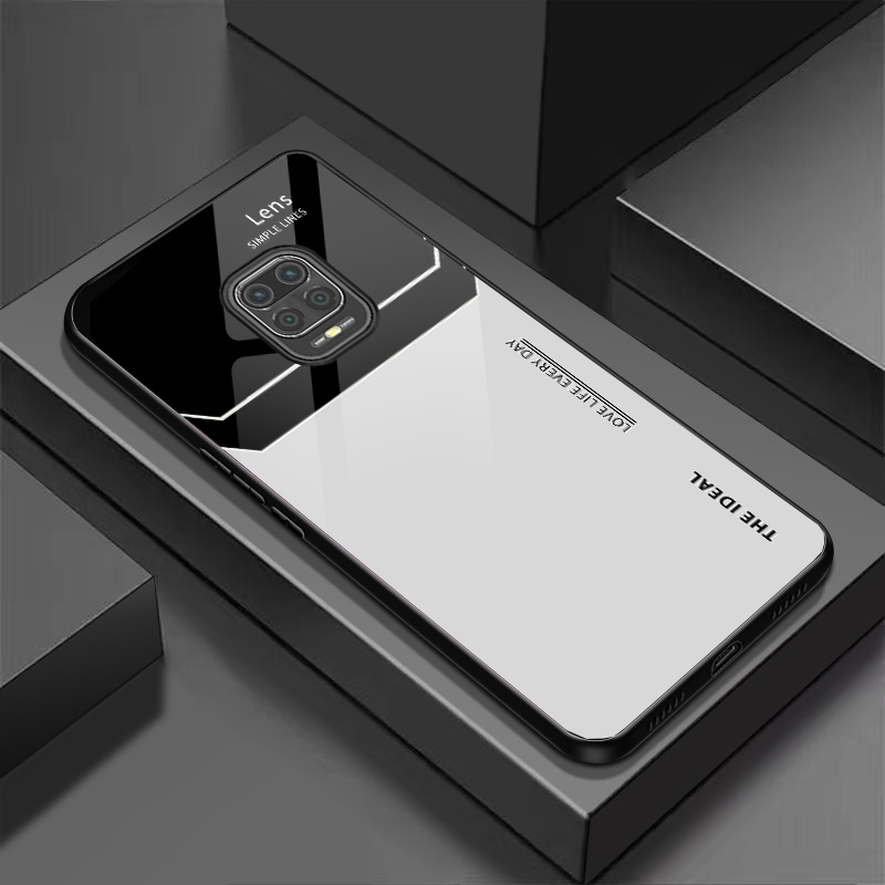 Ốp Lưng XIAOMI NOTE 9, NOTE 9S, NOTE 9 PRO Mặt lưng kính, chống sốc, thiết kế riêng
