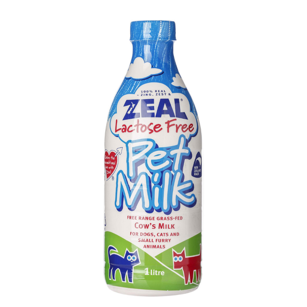 Zeal Lactose Free Pet Milk For Dogs & Cats 380mL/1L Easy Digestion Essential Nutrition Dairy