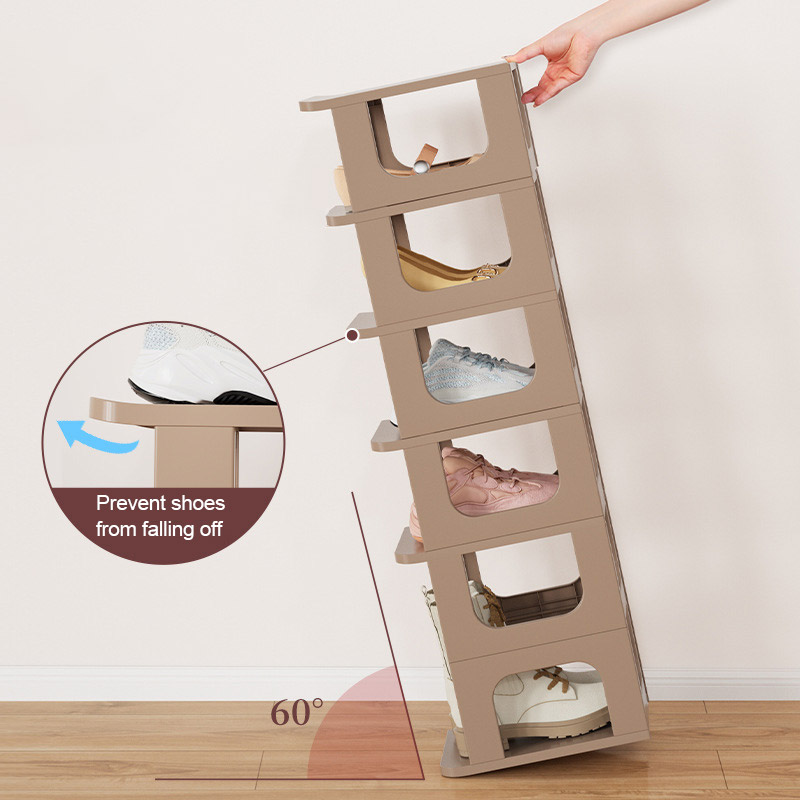 XINLANYASHE shoe box storage drawer Clothes storage drawers, shoe boxes, boxes, plastic boxes, storage boxes, storage cabinets, plastic boxes, storage boxes, storage cabinets Household Laminated Shoe Box multi-tiered bookshelf Dessert storage cabinet chil