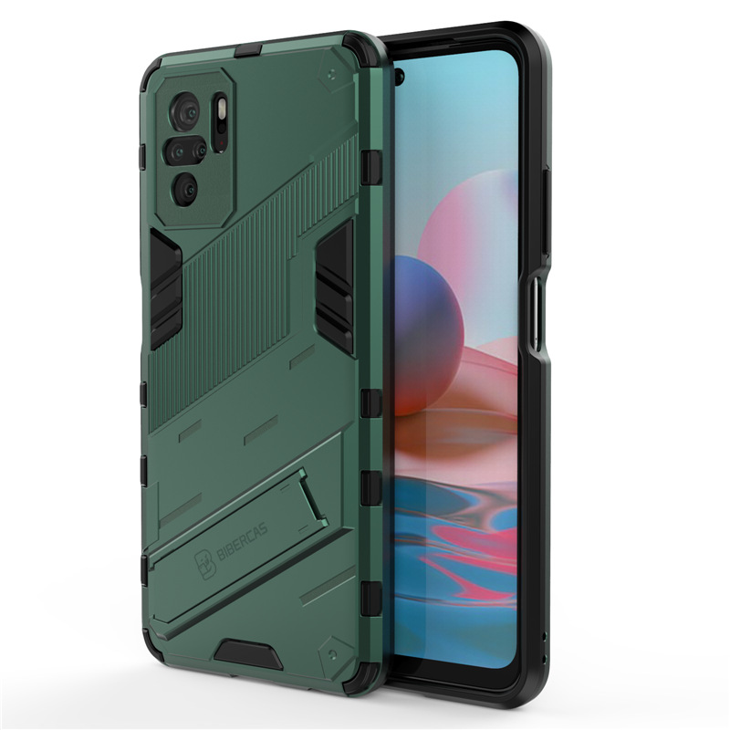 Xiaomi Redmi Note 10/Note 10S Shockproof Phone Cover, Ultra-Thin Slim Fit Hard Protective Cases. 