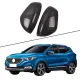 (UKYF) for 2017-2020 MG ZS Carbon Fiber ABS Side Rear View Mirror Cover Trim Stripe Accessories. 