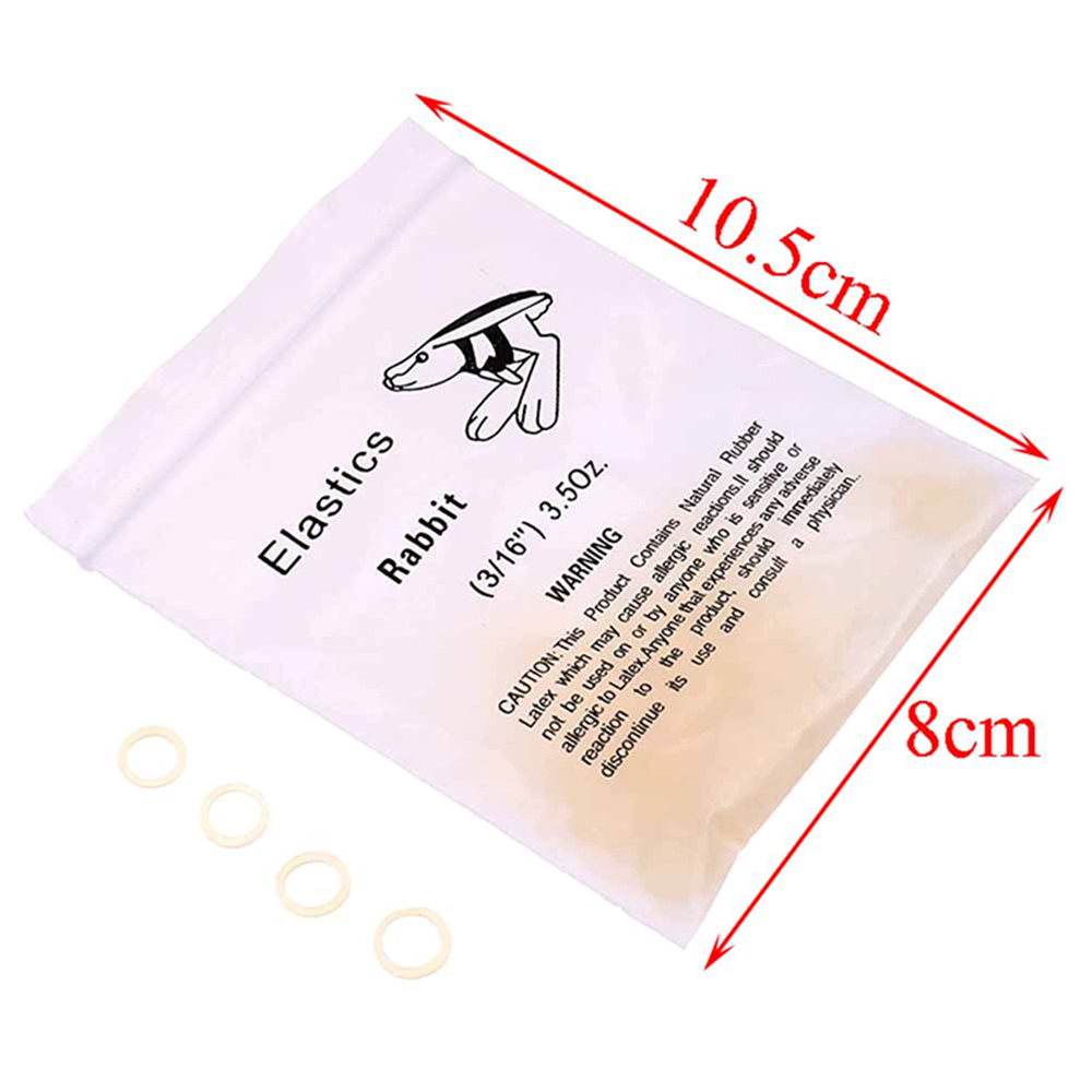 100 Chiếc Dây Cao Su Nha Khoa Dây Buộc Co Giãn 3.5OZ 1/8 3/16 1/4 5/16 3/8