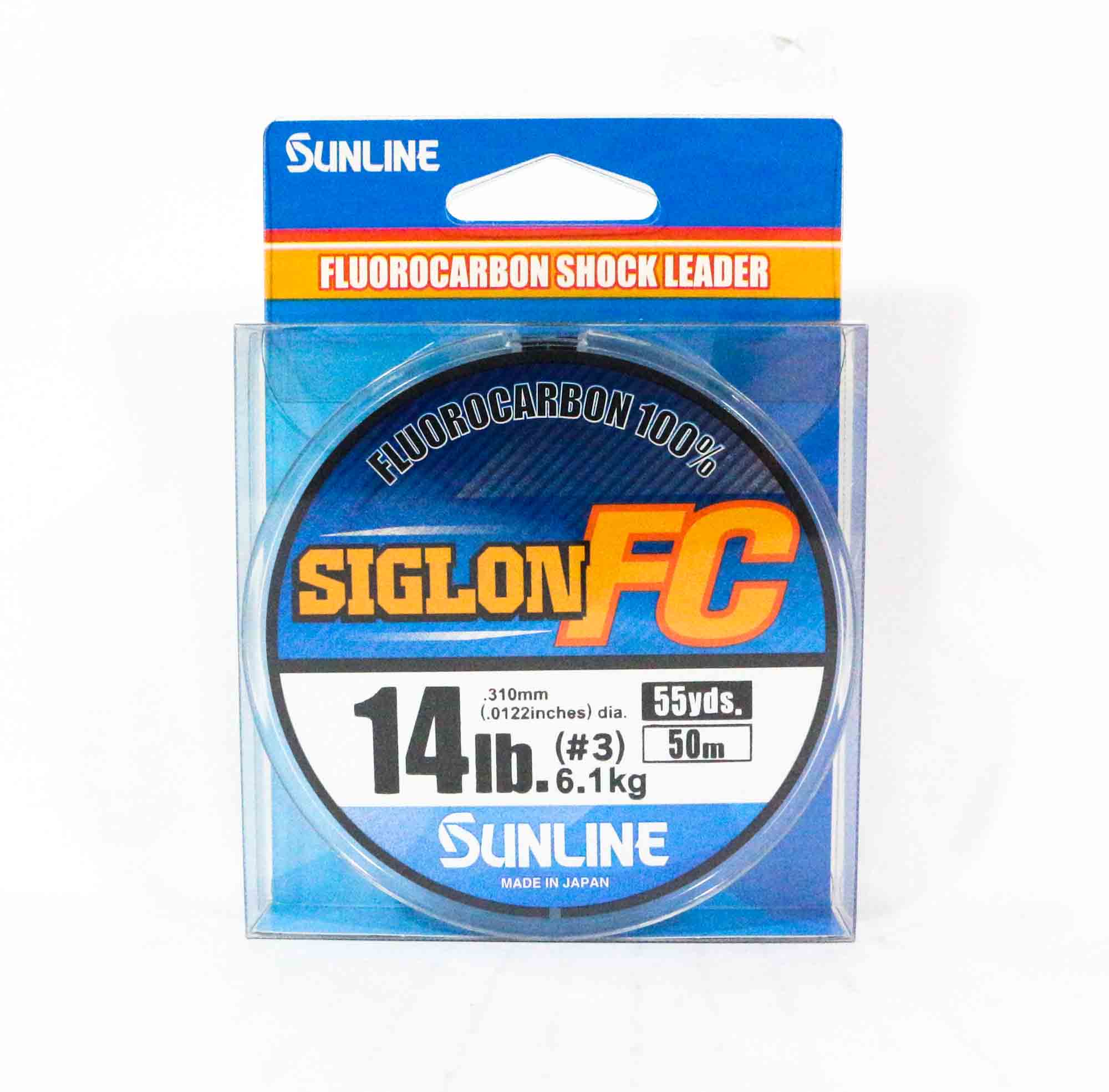 9185 Sunline Saltwater System Shock Leader Fluorocarbon FC 50m 30lb 