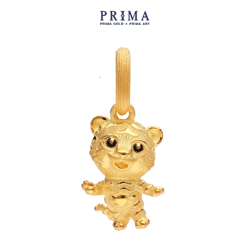 Prima mặt dây chuyền vàng 24k - bst zodiac - tuổi hổ may mắn - 111p1926
