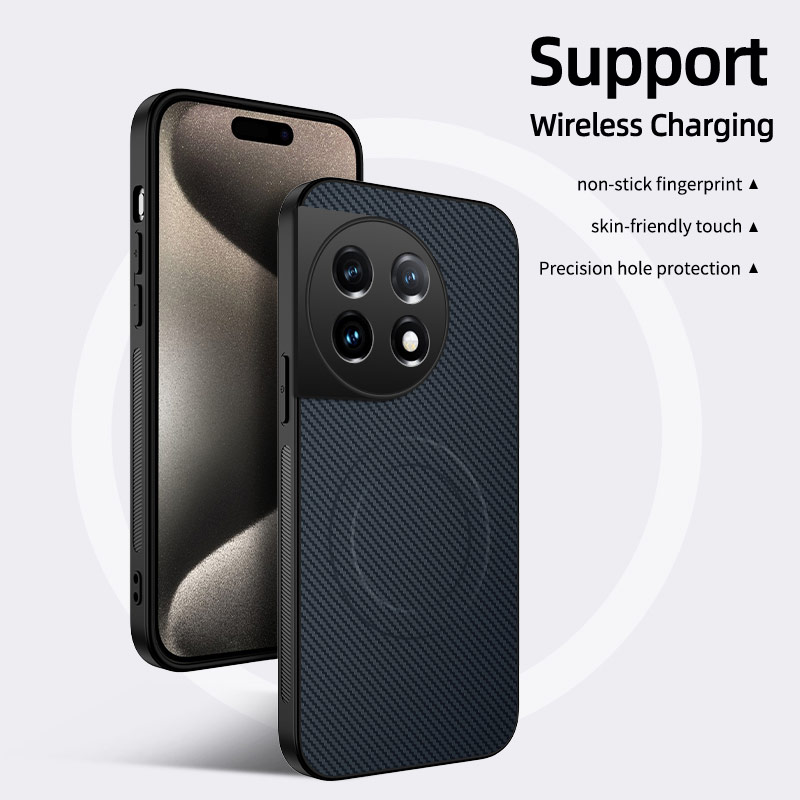 For OnePlus 11 12 13 Nord 3 Case Phone case Magnetic Wireless Charging Lens Protection Hard Case Anti Drop Design For OnePlus 11R 12R 13R Cover casing HP.
