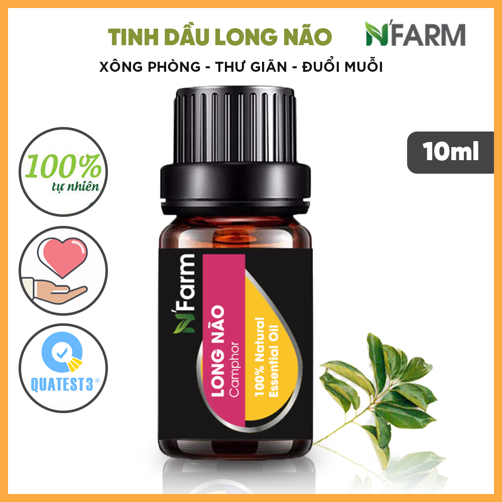 Tinh dầu long não n'farm 10ml