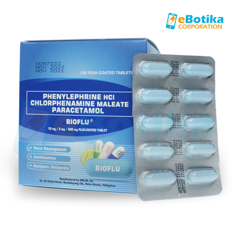 Bioflu tablet (For Cough, Colds & Flu) (10pcs Tablets) Lazada PH