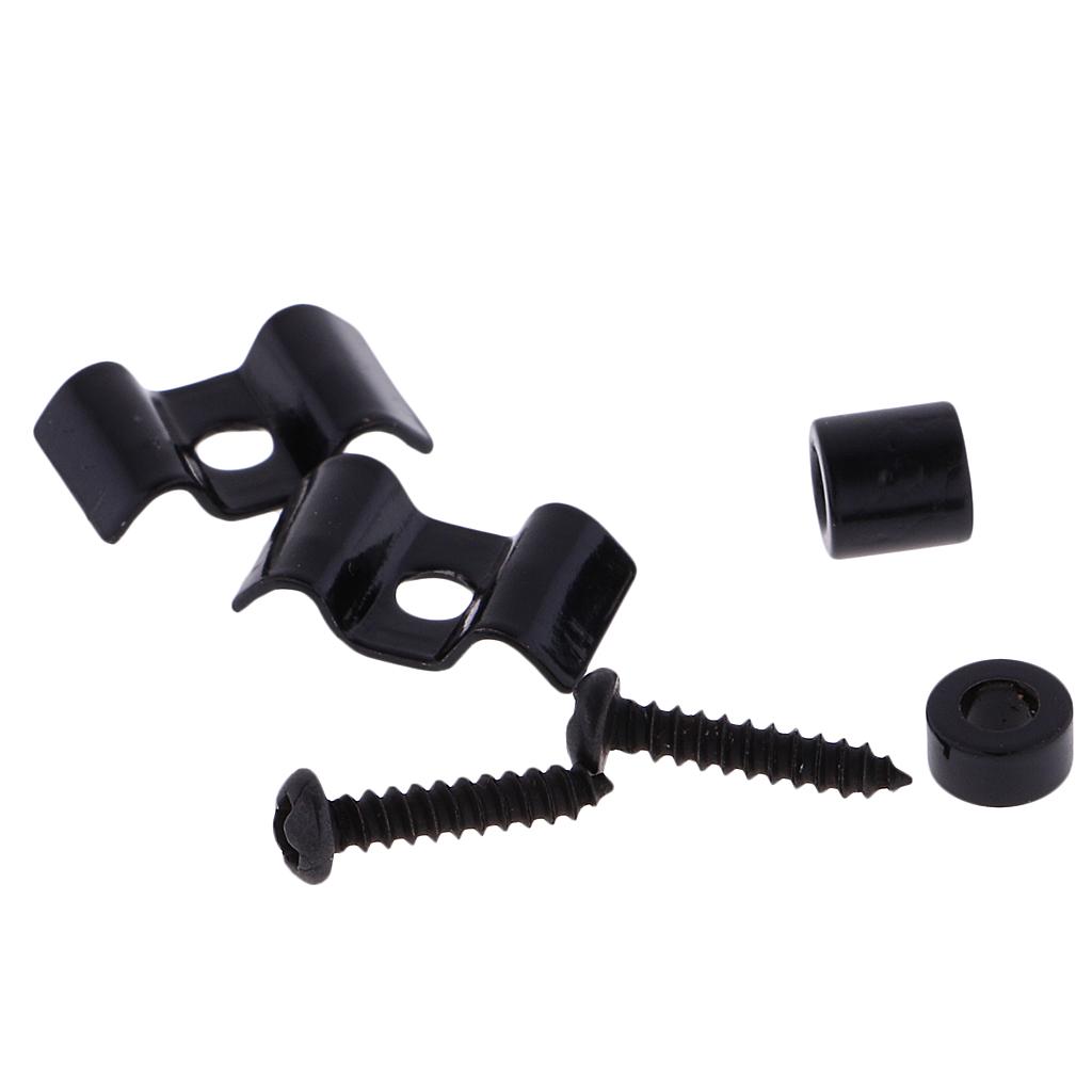 CCcool 2X Guitar Con lăn dây cây lưu giữ hướng dẫn với ốc vít