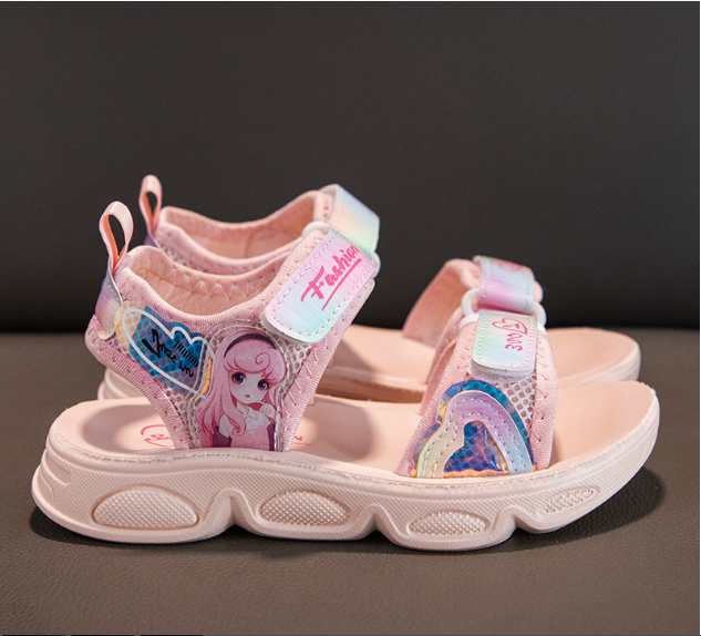 Dép sandal bé gái cao cấp_TT380