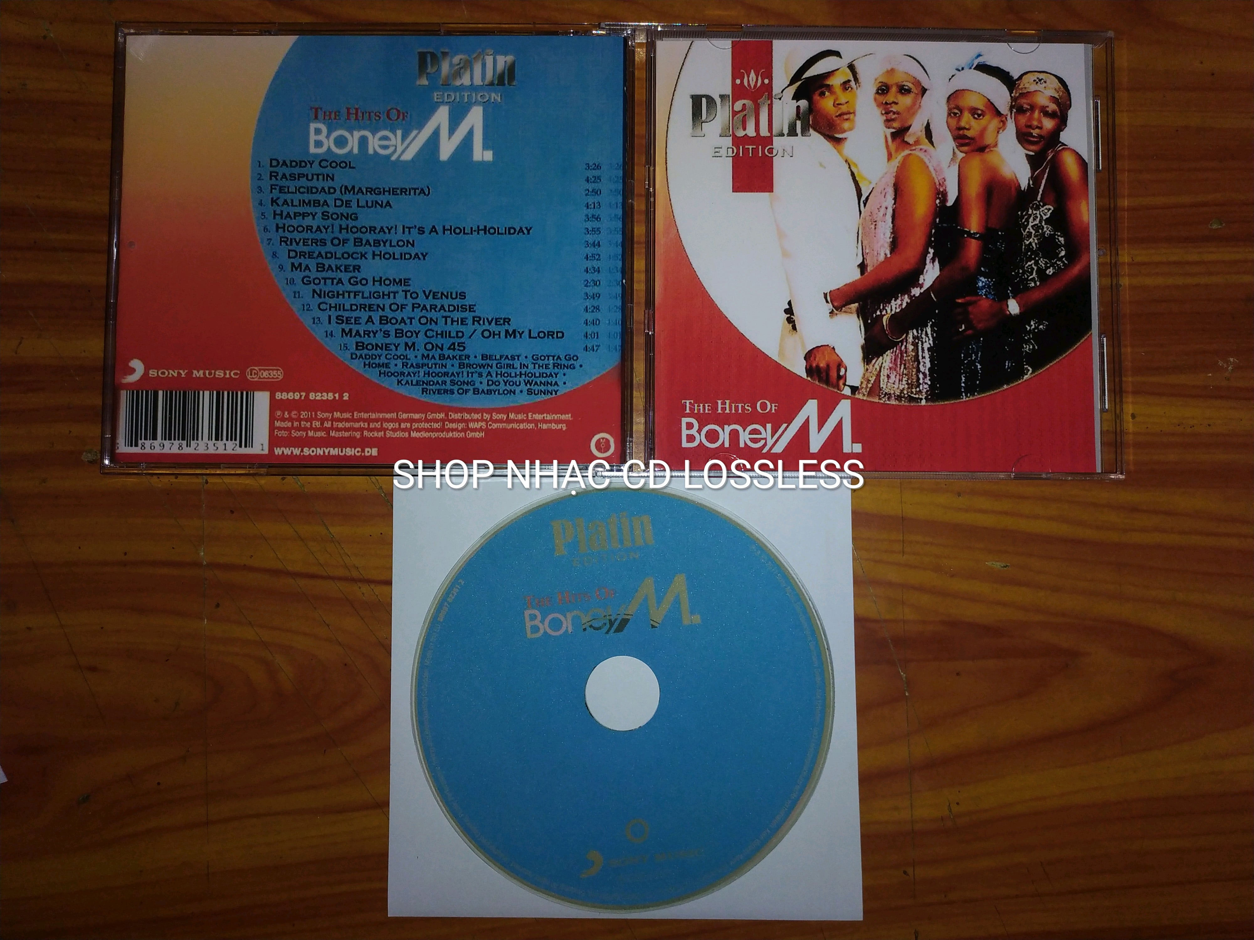 Bộ 8CD nước ngoài