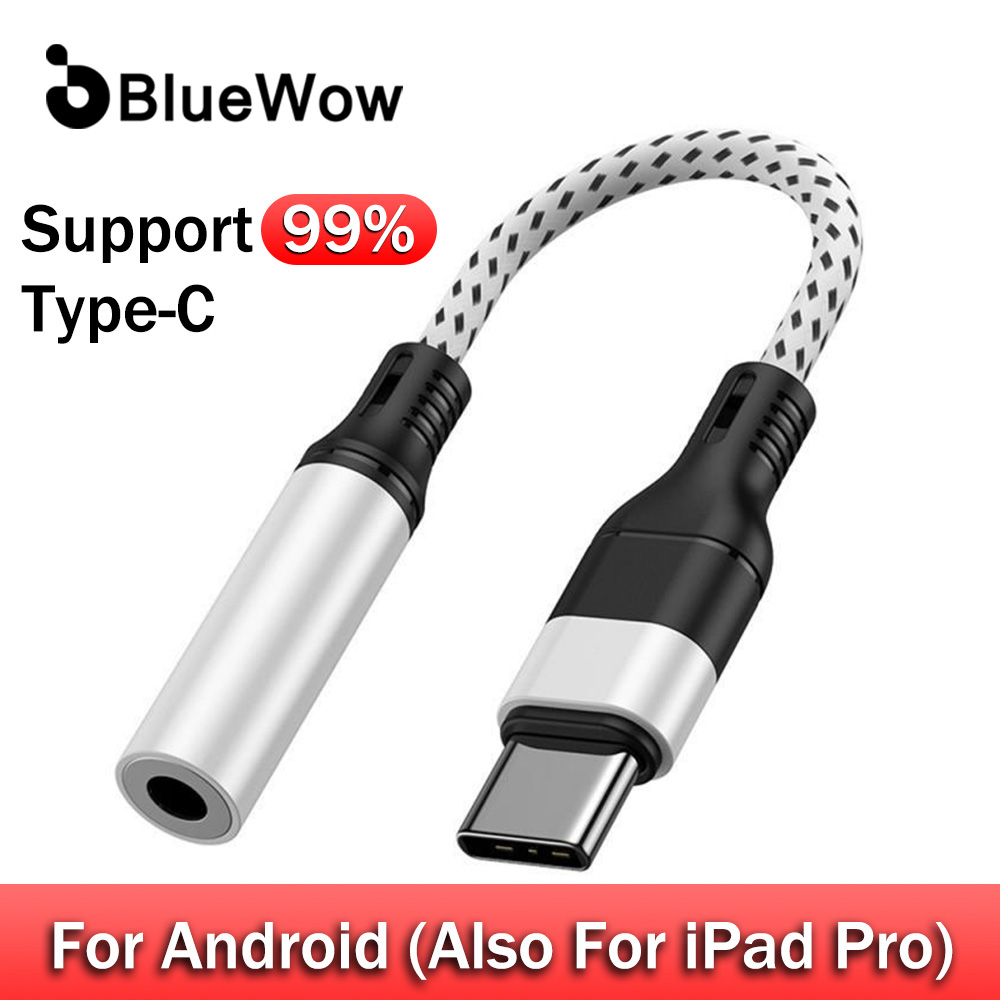 【For Android】USB Type C to 3.5mm AUX Jack, Audio Adapter for Andriod ...