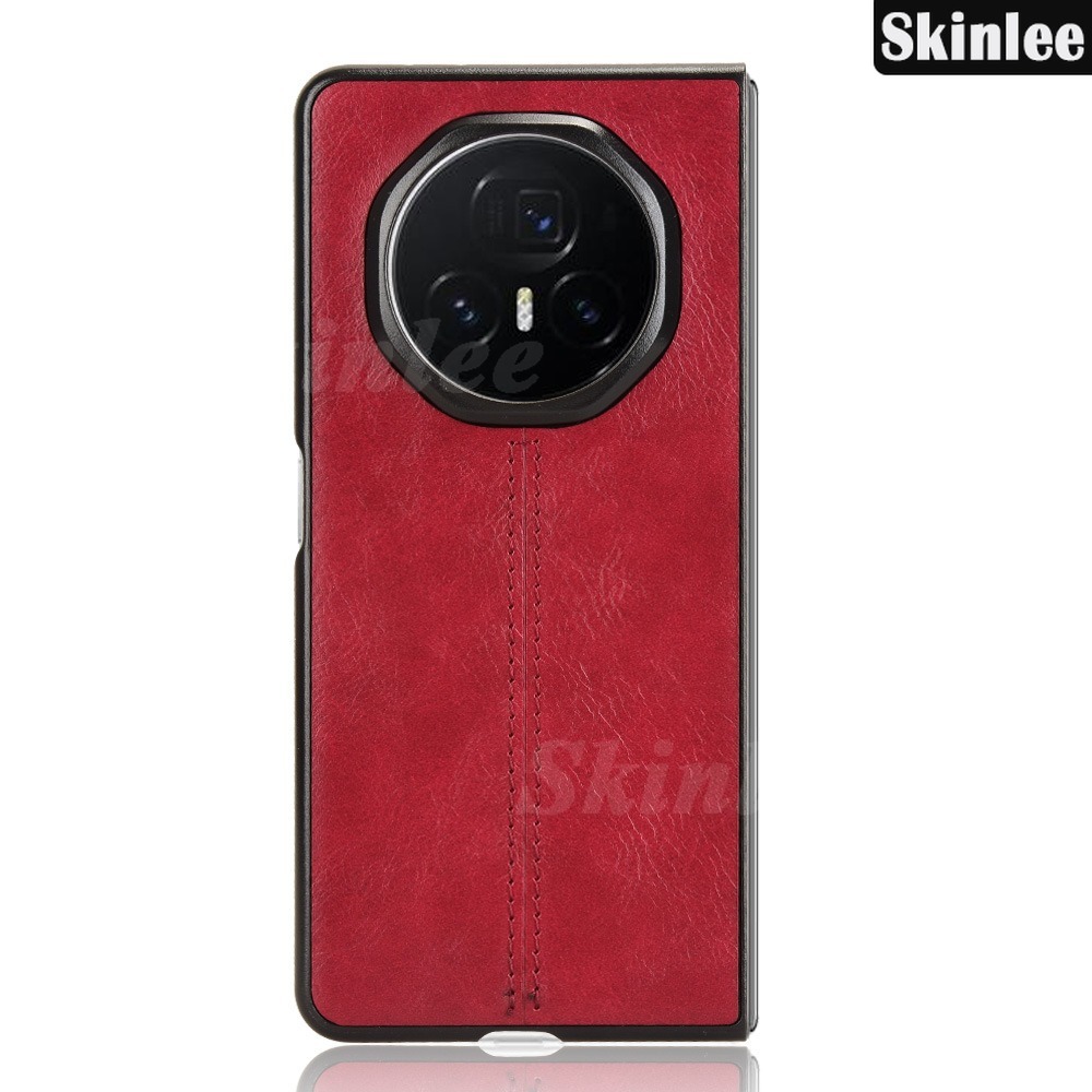 Phone Case for Honor Magic V3 Back Cover Carbon Leather Soft Silicon Shockproof Cover for Honor Magic V3 5G Cover Cases.