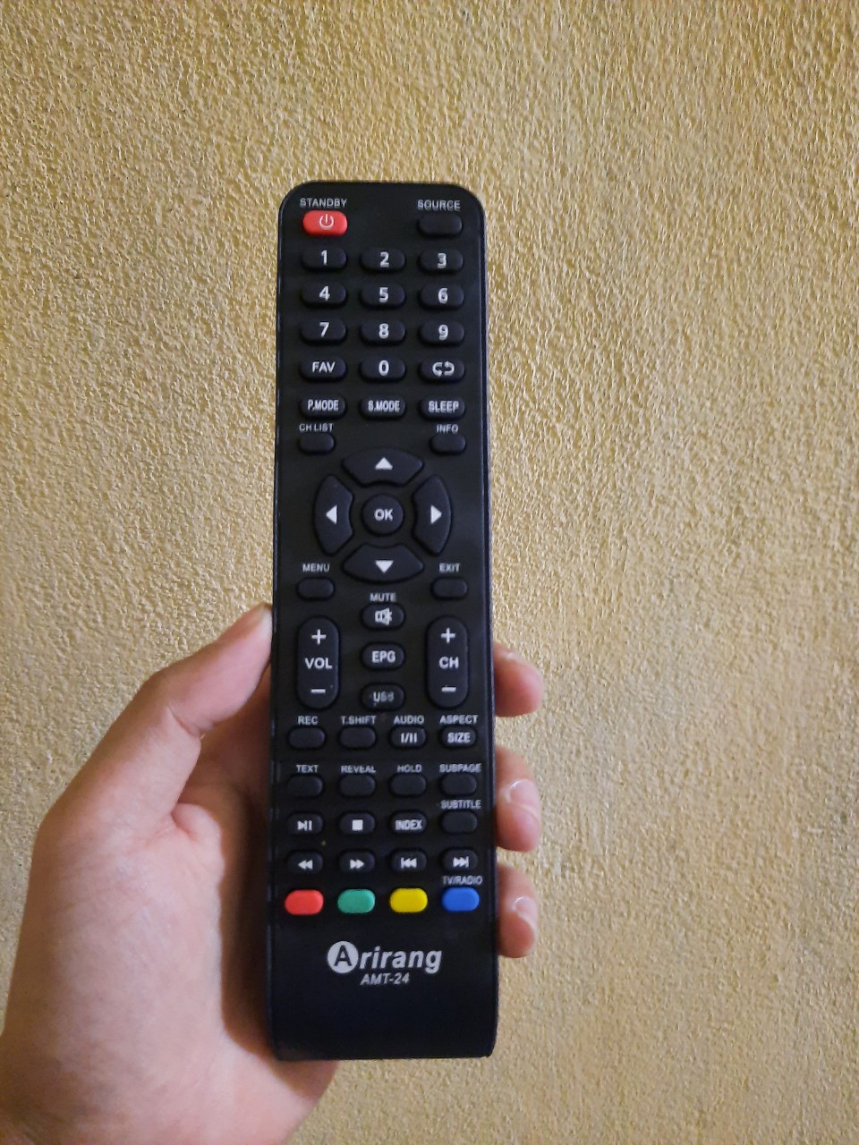 [Hàng chất lượng cao BH 1 năm] Remote điều khiển tivi ARIRANG mẫu 1