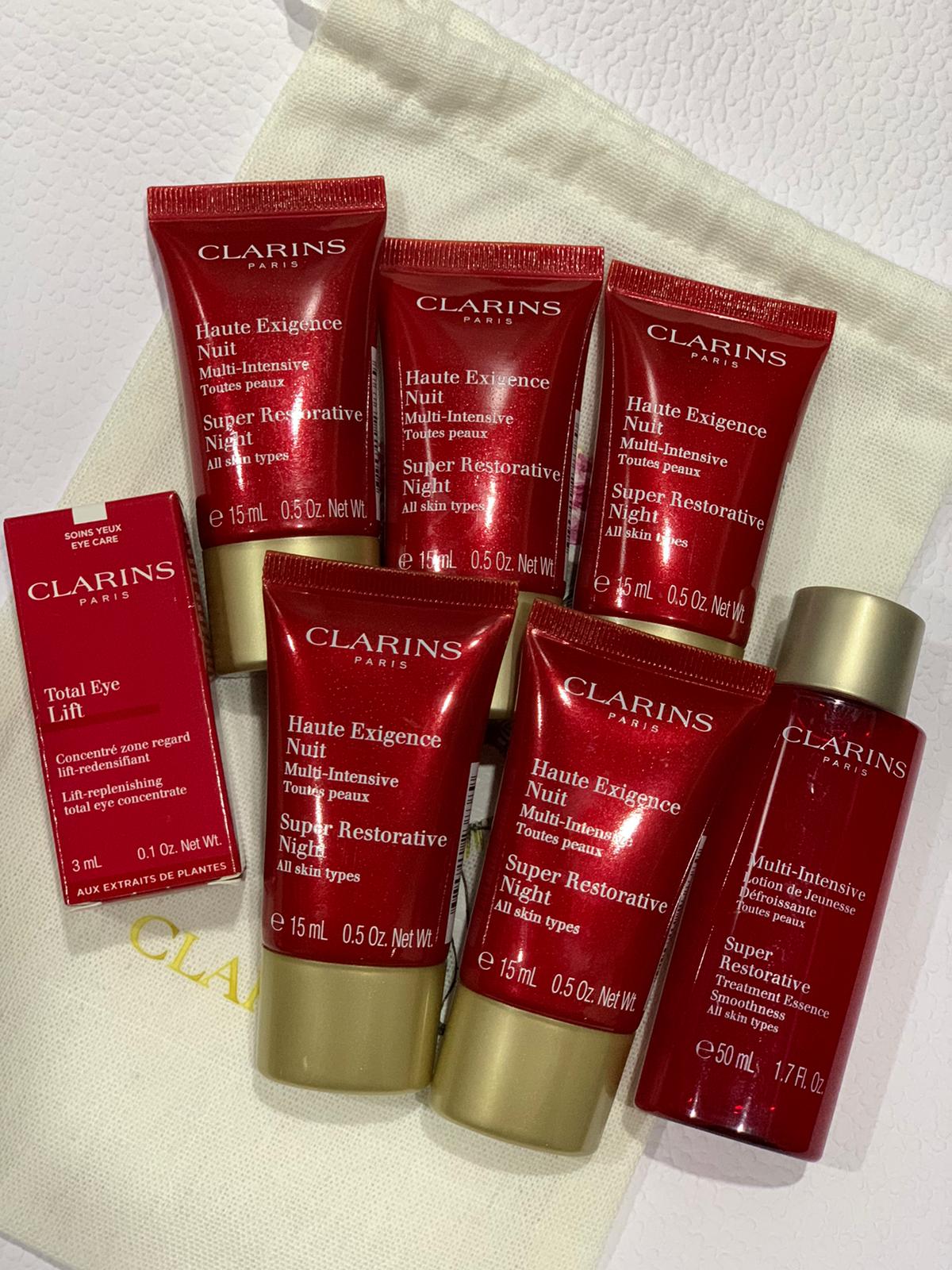 clarins restorative eye cream