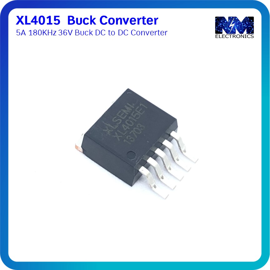 Convertidor 5 Piezas XL4015E1 XL4015 TO263 5A 180 KHz 36 V Buck DC A CC