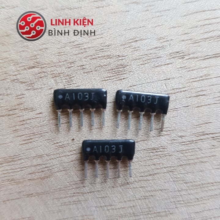 Điện trở băng 10K 5 chân (túi 10 con )
