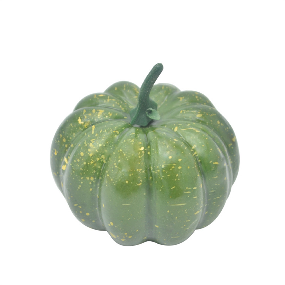Halloween Home Decoration Fake Vegetable Simulation Mini Pumpkin Figurines Artificial Pumpkin Decoration Halloween Home Party Props