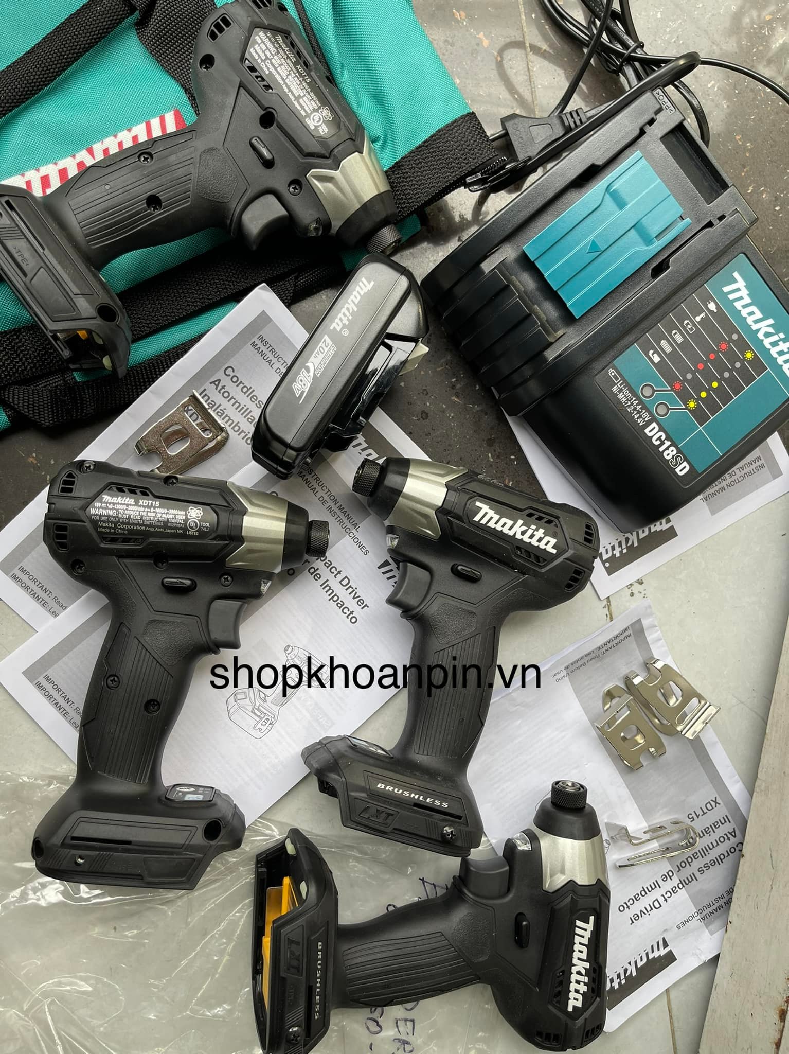Máy vặn vít XDT15 (Thân máy) chưa pin sạc
