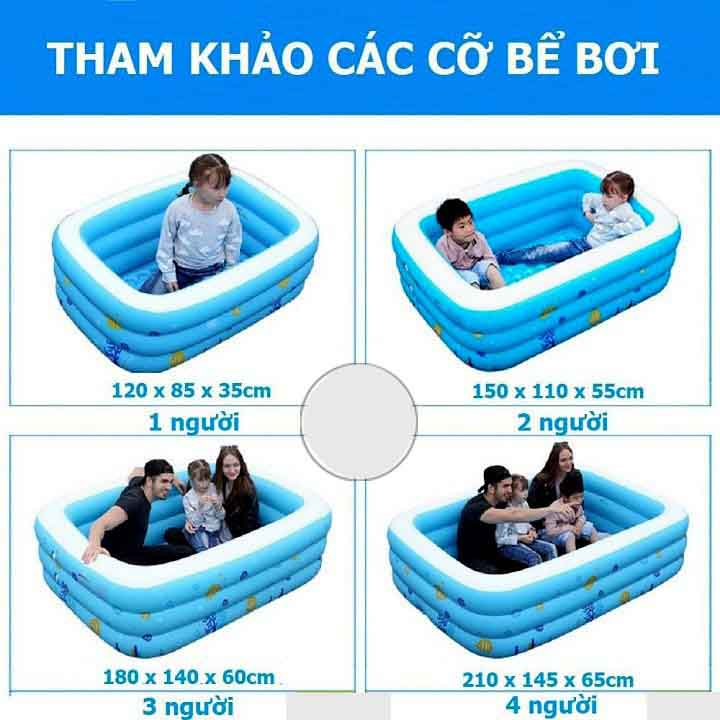 Bể bơi phao các cỡ , Hồ bơi phao cho bé