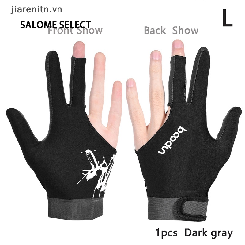Three Finger Billiards Game Gloves, Left, Right, Jiarentn Lycra