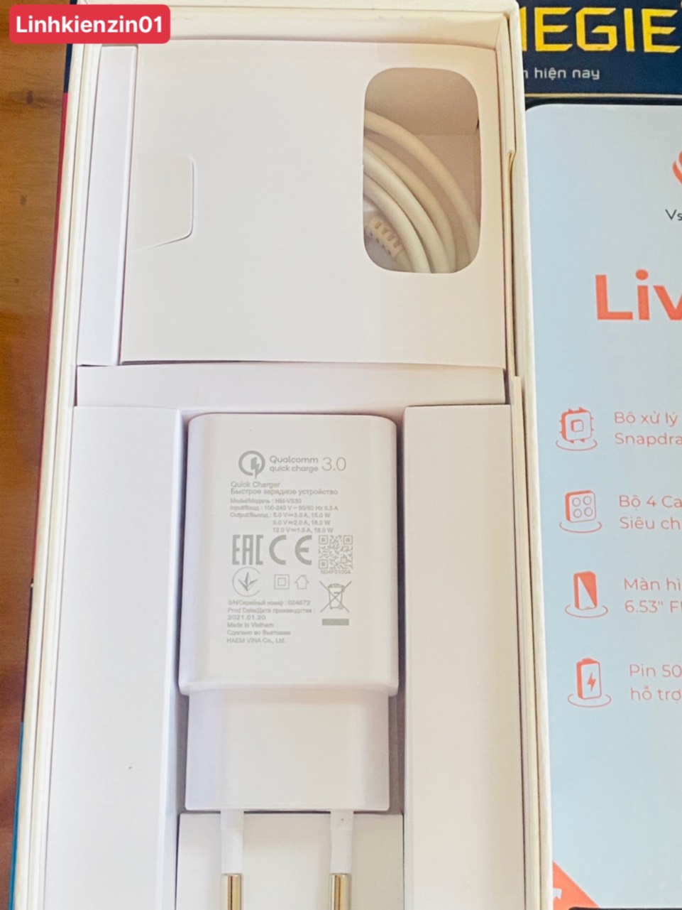 Máy Vsmart Live 4