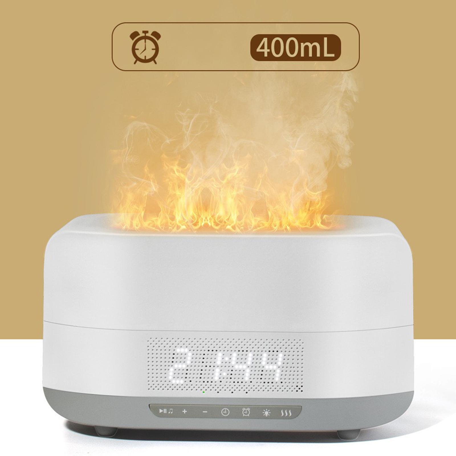 BNBAR Flame Air Diffuser Essential Oil Diffuser 110V Desktop Night Light Quiet Matte Auto Shut Off Air Humidifier Scent Diffuser