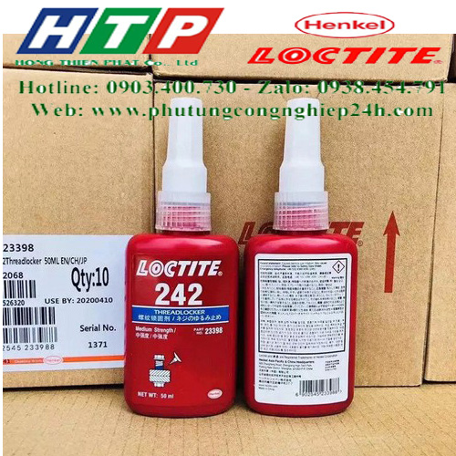 Keo dán khóa ren loctite 242 - 50ml