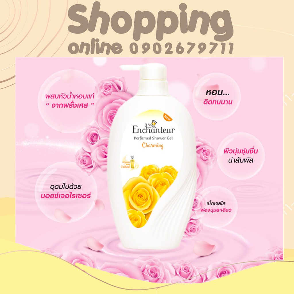 Sữa Tắm Enchanteur Thái Lan 550ML