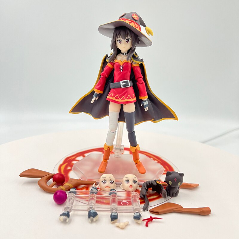Max Factory Kono Subarashii Sekai Ni Shukufuku O!: Megumin Figma#407 Action  Figure Model Collectible Toy Halloween Gift - AliExpress