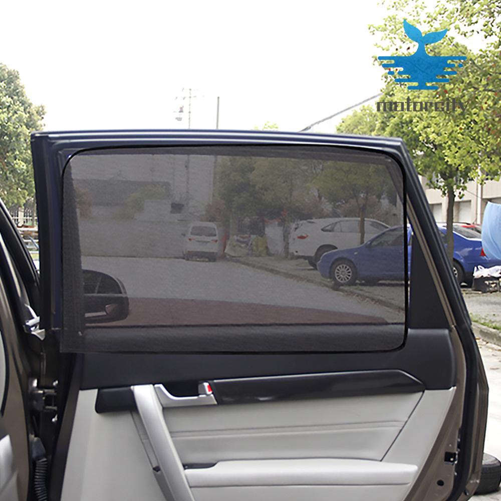 Magnetic Car Sun Shade UV Protection Curtain Car Windows Side Sunshade Mesh