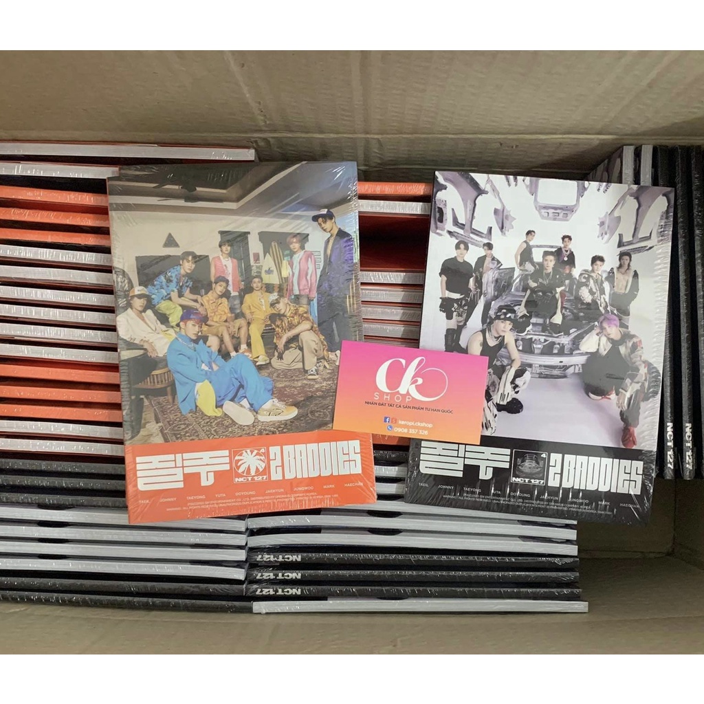 BỘ ẢNH NCT 127 - 2 BADDIES có sẵn