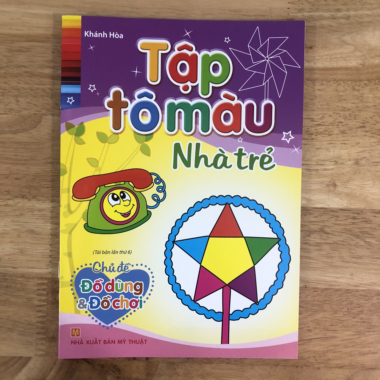 Sách: Tập Tô Màu Nhà Trẻ ( Túi 8 Cuốn)