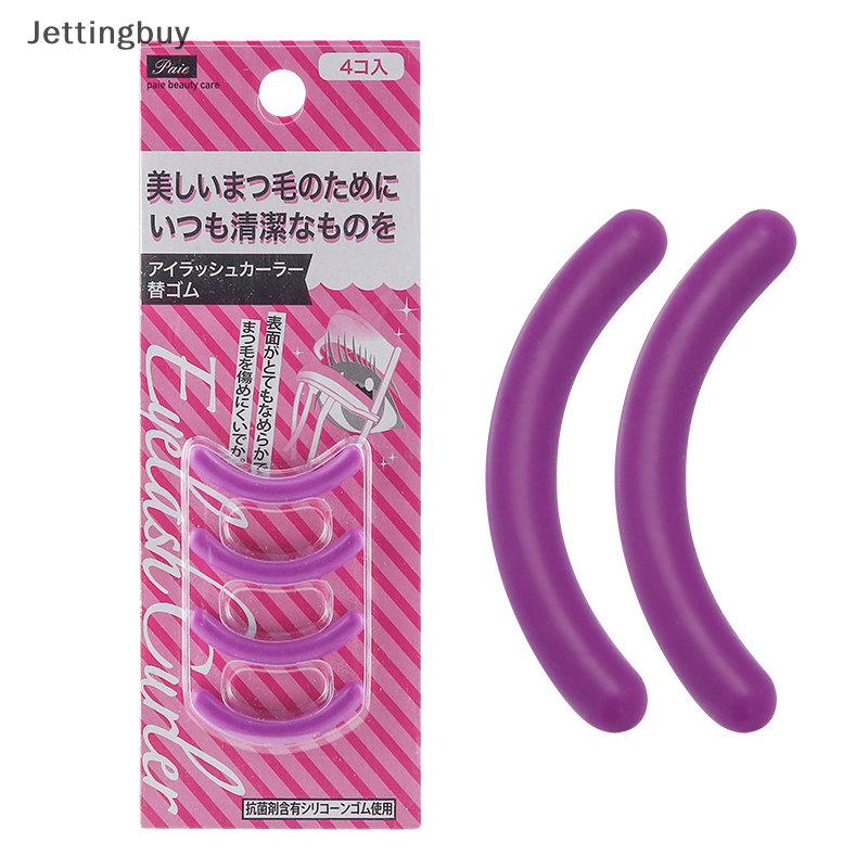 Flash Sale 4Pcs Eyelashes Curler Replacement Pads Eyelash Curler Refill Rubber Pads