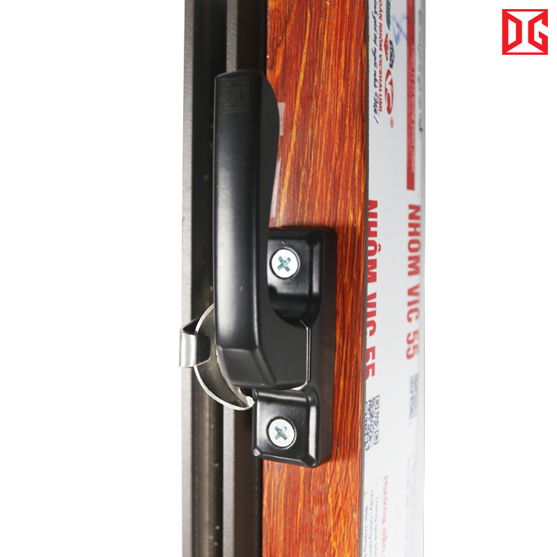 KHÓA CHỐT SÒ CỬA LÙA T01, khóa bán nguyệt đổi được chiều