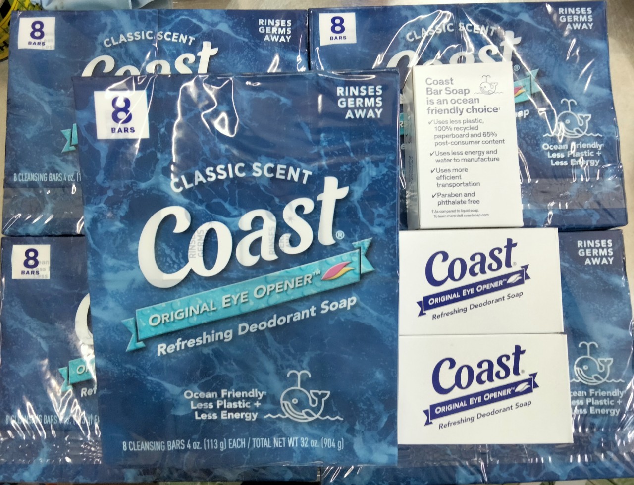 Combo 2 Cục Xà Bông Cục Coast Classic Scent 113g